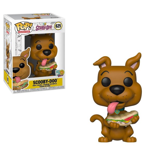 Scooby Doo POP! Animation Vinyl Figur Scooby Doo w/ Sandwich 9 cm