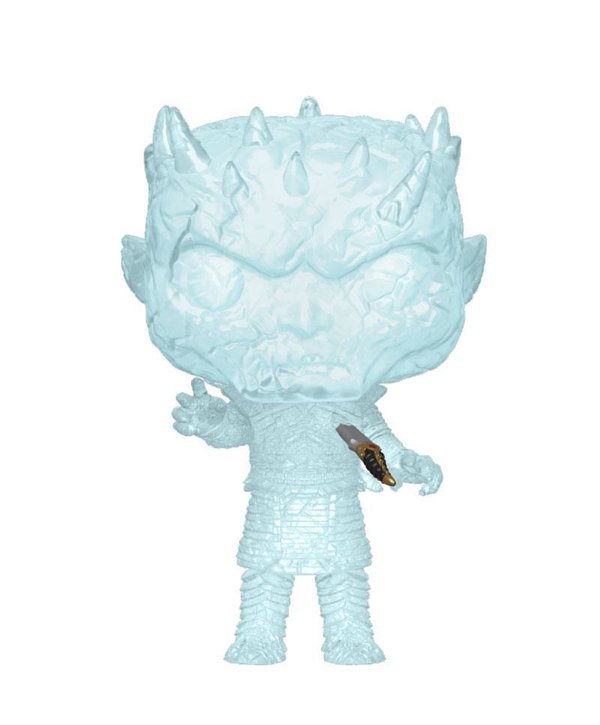 Game of Thrones POP! Television Vinyl Figur Crystal Night King wDagger in Chest 9 cm