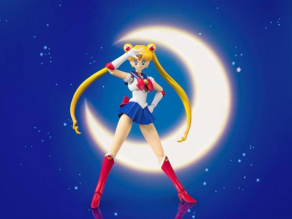 Sailor Moon S.H. Figuarts Actionfigur Sailor Moon Animation Color Edition 14 cm