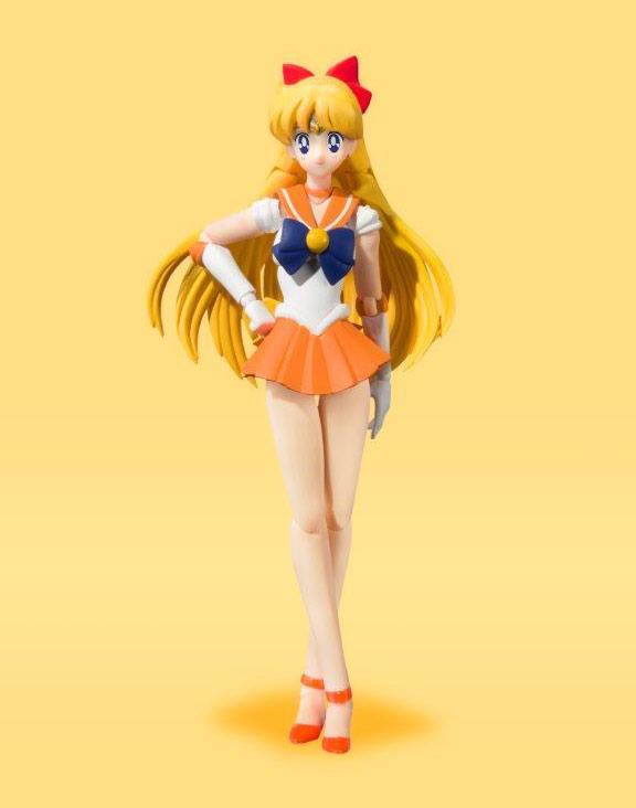 Sailor Moon S.H. Figuarts Actionfigur Sailor Venus Animation Color Edition 14 cm