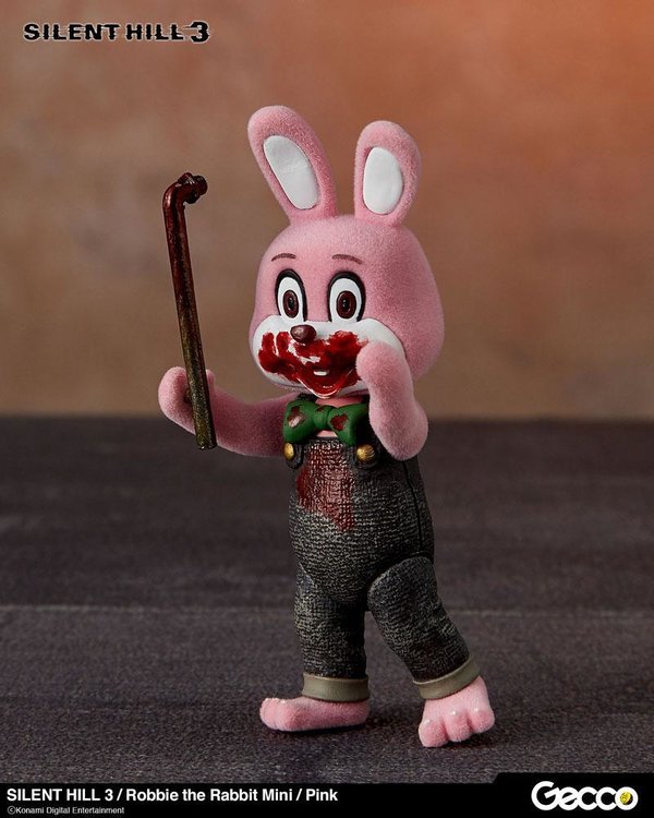 Silent Hill 3 Mini Actionfigur Robbie the Rabbit Pink Version 10 cm