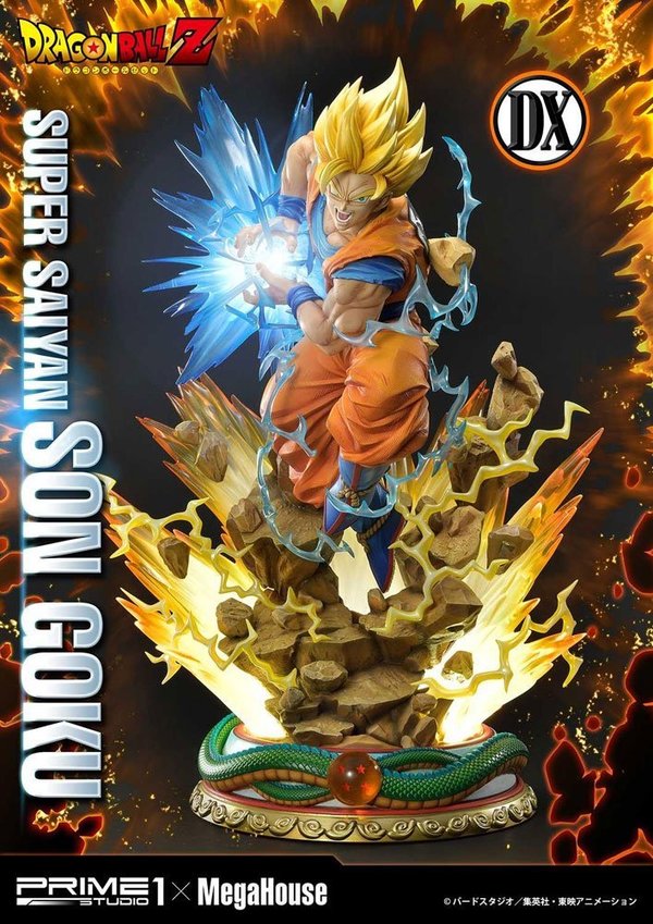 Dragon Ball Z Statue 1/4 Super Saiyajin Son Goku Deluxe Version 64 cm