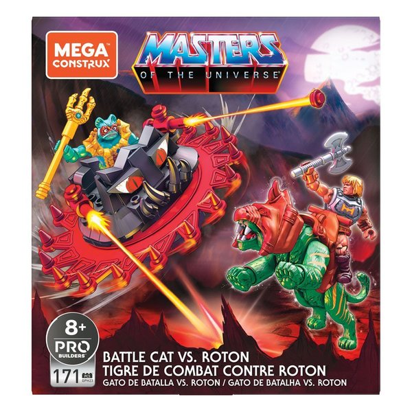 Masters of the Universe Mega Construx Probuilders Bauset Battle Cat vs. Roton