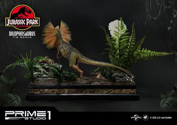 Jurassic Park Statue 16 Dilophosaurus Bonus Version 41 cm