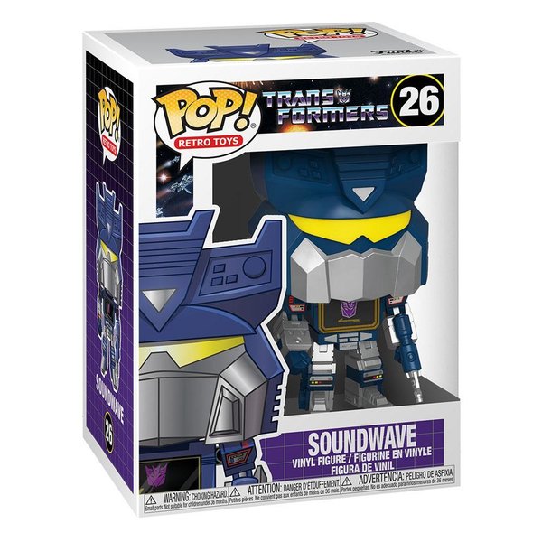 Transformers POP! Movies Vinyl Figur Soundwave 9 cm