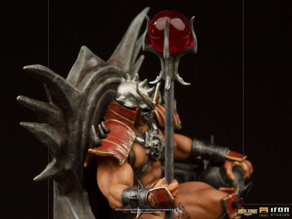 Mortal Kombat Deluxe BDS Art Scale Statue 1/10 Shao Khan 25 cm