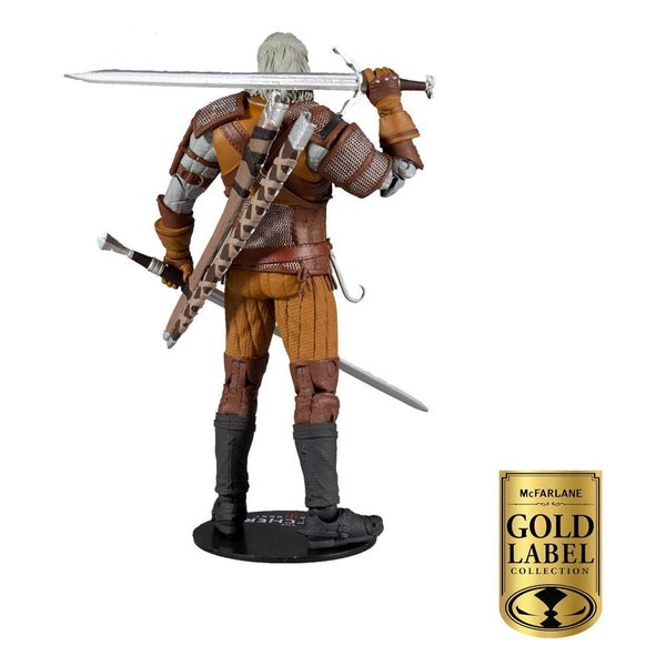 The Witcher Actionfigur Geralt of Rivia Gold Label Series 18 cm