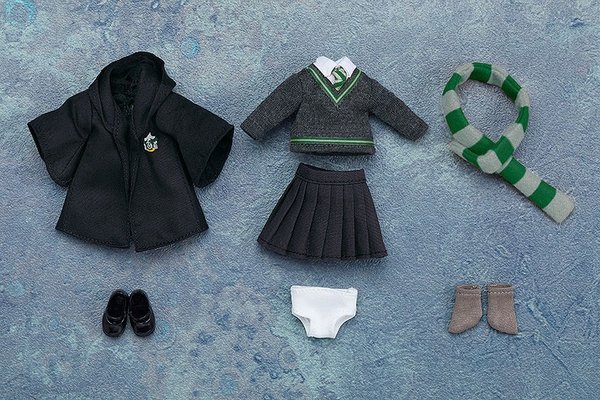Harry Potter Zubehör-Set für Nendoroid Doll Actionfiguren Outfit Set (Slytherin Uniform - Girl)