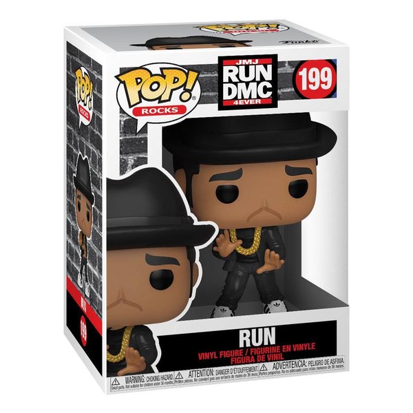 Run DMC POP! Rocks Vinyl Figur RUN 9 cm