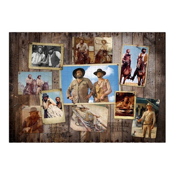 Bud Spencer & Terence Hill Puzzle Western Photo Wall (1000 Teile)