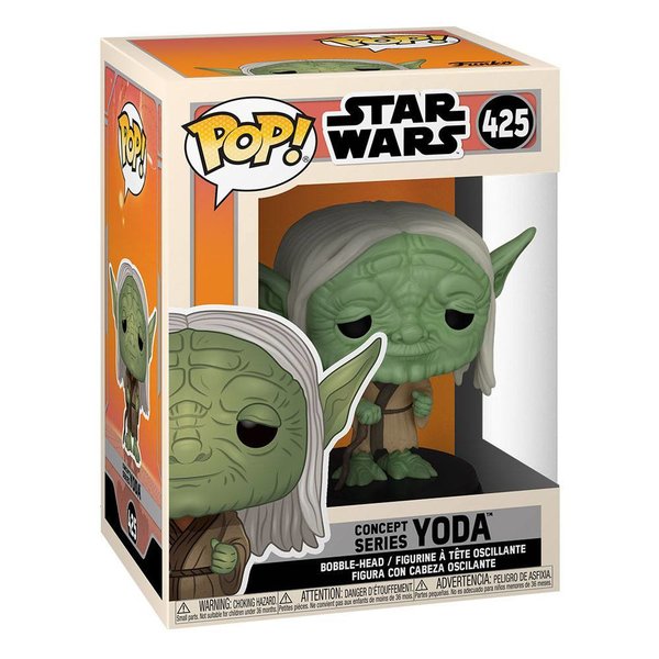 Star Wars Concept POP! Star Wars Vinyl Figur Yoda 9 cm