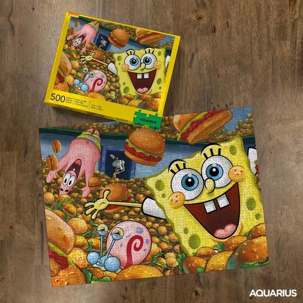 SpongeBob Puzzle Krabby Patties (500 Teile)