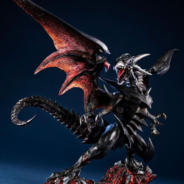 Yu-Gi-Oh! Duel Monsters Art Works Monsters PVC Statue Red-eyes Black Dragon 32 cm