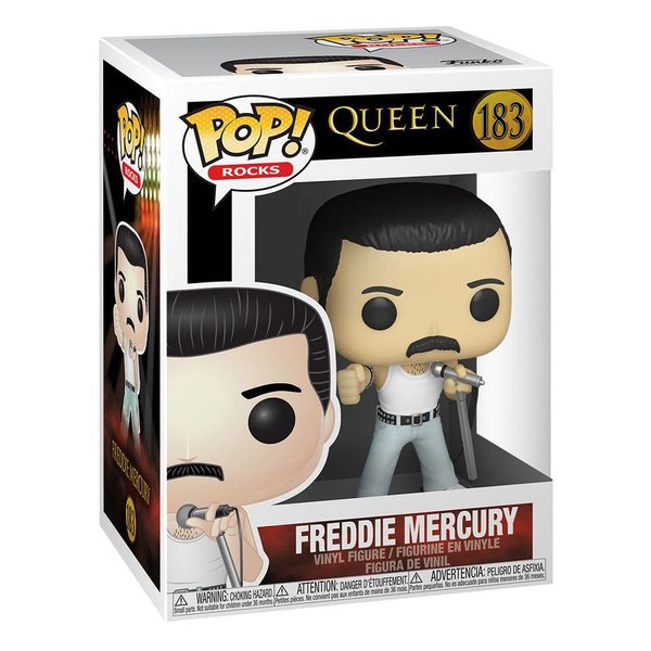 Queen POP! Rocks Vinyl Figur Freddie Mercury Radio Gaga 9 cm