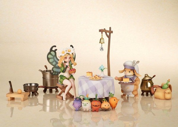 Odin Sphere Leifthrasir Statue Mercedes & Maury's Catering Service 12 cm