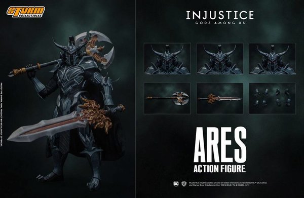 Injustice Gods Among Us Actionfigur 112 Ares 24 cm