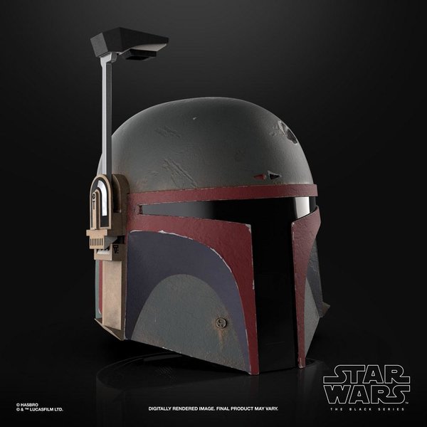 Star Wars The Mandalorian Black Series Elektronischer Helm Boba Fett (Re-Armored)
