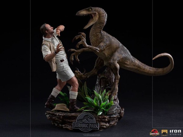 Jurassic Park Deluxe Art Scale Statue 110 Clever Girl 25 cm