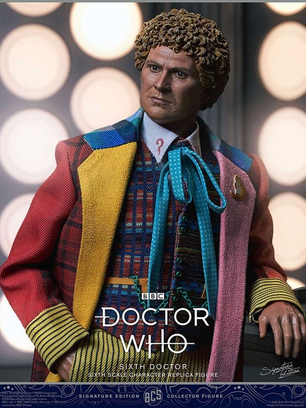 Doctor Who Collector Figure Series Actionfigur 1/6 6th Doctor (Colin Baker) Limited Edition 30 cm
