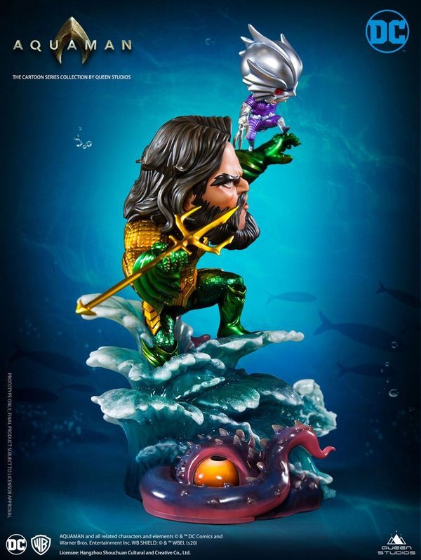 DC Cartoon Series Statue 1/3 Aquaman 20 cm