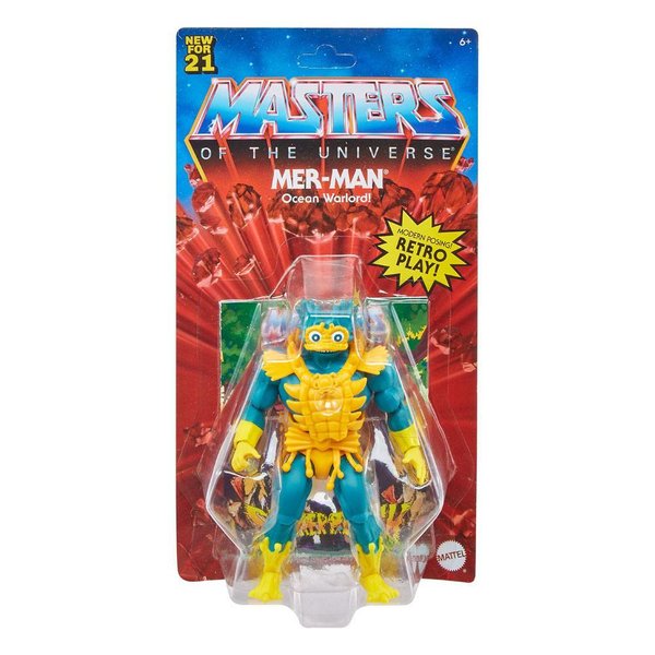 Masters of the Universe Origins Actionfigur 2021 Lords of Power Mer-Man 14 cm