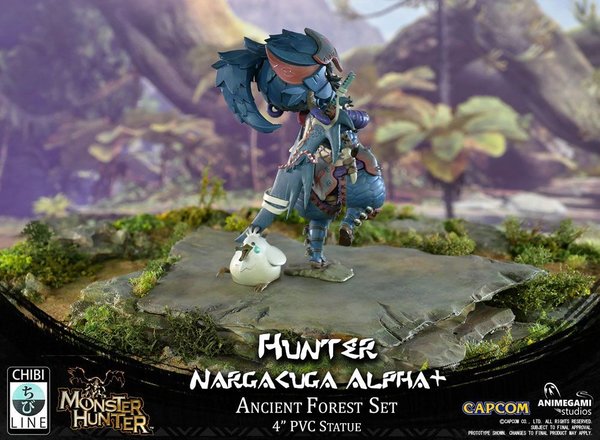 Monster Hunter PVC Statue Nargacuga Alpha+ 10 cm