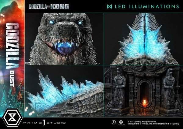 Godzilla vs Kong Büste Godzilla Bonus Version 75 cm