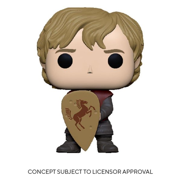 Game of Thrones POP! TV Vinyl Figur Tyrion wShield 9 cm