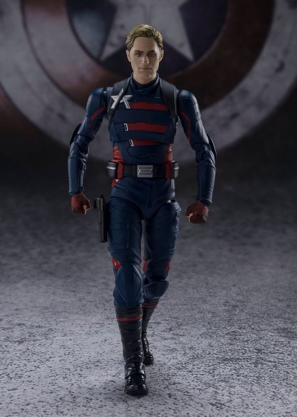 The Falcon and the Winter Soldier S.H. Figuarts Actionfigur Captain America (John F. Walker) 15 cm