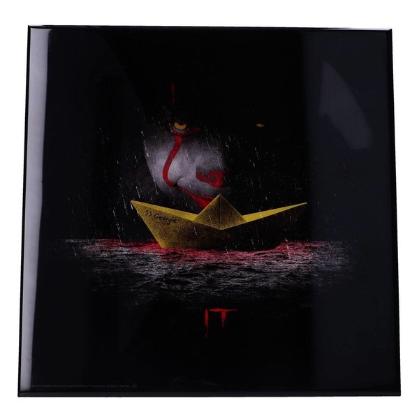 Stephen Kings Es Crystal Clear Picture Wanddekoration SS Georgie 32 x 32 cm