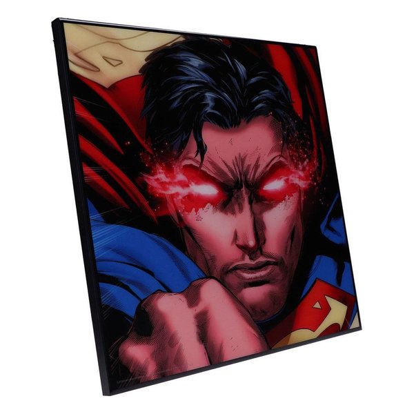 Superman Crystal Clear Picture Wanddekoration Rebirth 32 x 32 cm
