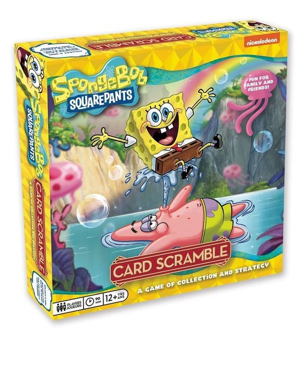 SpongeBob Brettspiel Card Scramble *Englische Version*