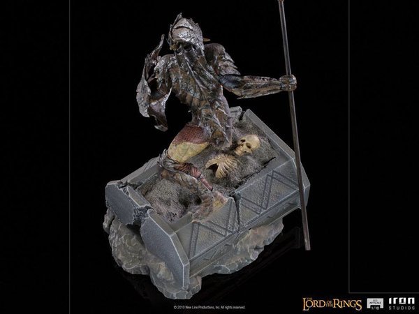 Herr der Ringe BDS Art Scale Statue 110 Armored Orc 20 cm