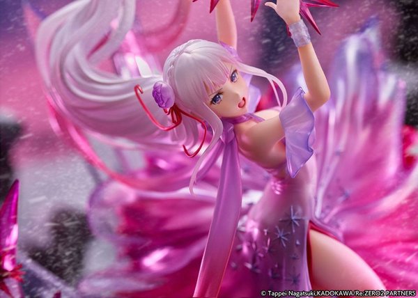 Re Zero Starting Life in Another World Statue 1/7 Emilia Crystal Dress Ver. 35 cm