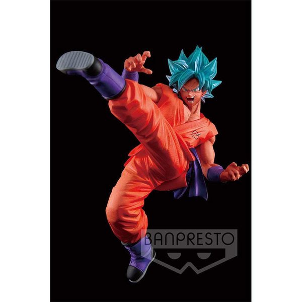 Dragonball Super Son Goku Fes PVC Statue Super Saiyan God Super Saiyan Son Goku 19 cm
