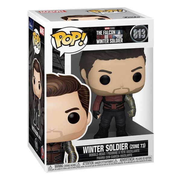 The Falcon and the Winter Soldier POP! Vinyl Figur Winter Soldier Zone 73 9 cm