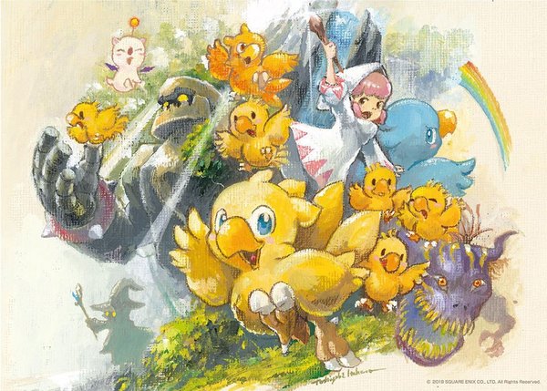 Final Fantasy Puzzle Chocobo Party Up! (1000 Teile)
