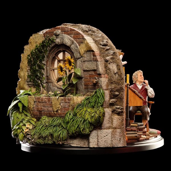 Der Herr der Ringe Statue 1/6 Bilbo Baggins in Bag End 29 cm