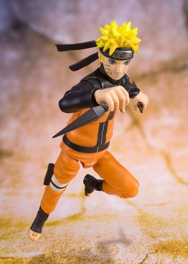 Naruto Shippuden S.H. Figuarts Actionfigur Naruto Uzumaki (Best Selection) (New Package Ver.) 14 cm
