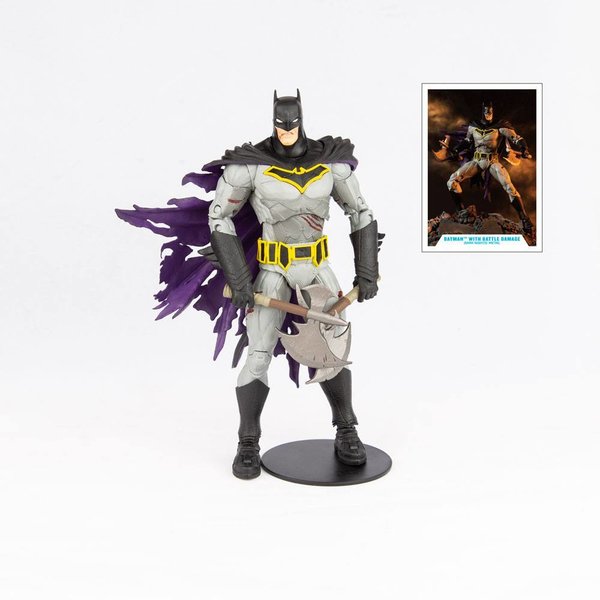DC Multiverse Actionfigur Batman with Battle Damage (Dark Nights Metal) 18 cm