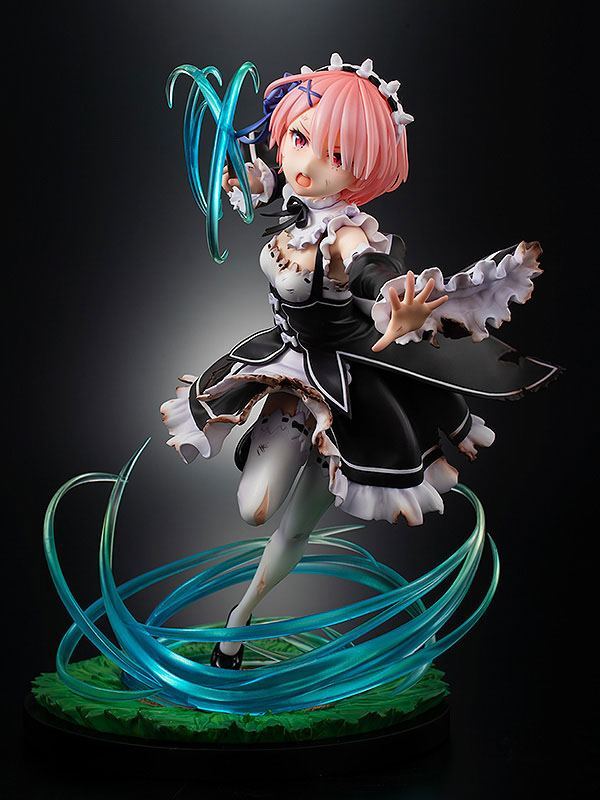 ReZERO -Starting Life in Another World- PVC Statue 1/7 Ram Battle with Roswaal Ver. 24 cm