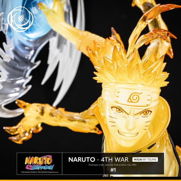 Naruto Uzumaki Ikigai 4th War Tsume Art Naruto Shippuden Limited Edition