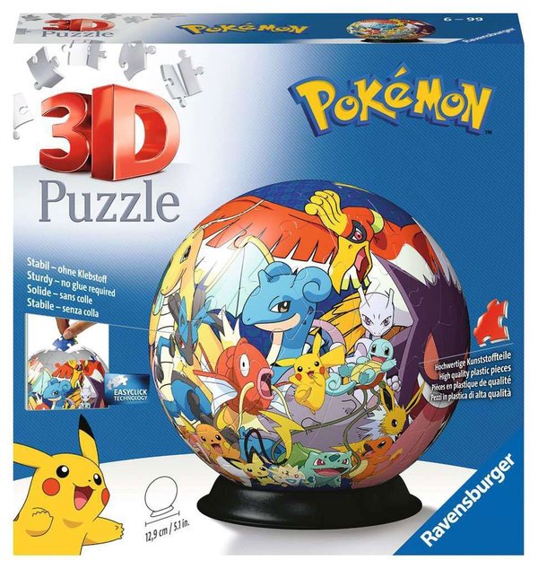 Pokémon 3D Puzzle Ball (72 Teile)