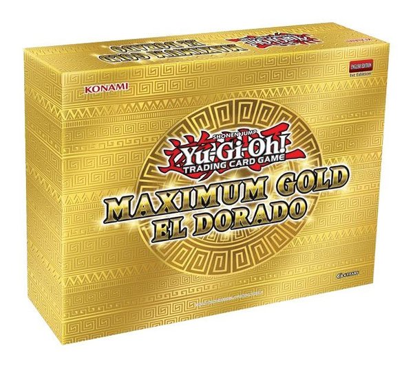 Yu-Gi-Oh! Maximum Gold El Dorado Lid Box Deutsche Version