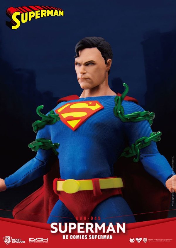 DC Comics Dynamic 8ction Heroes Actionfigur 1/9 Superman 20 cm