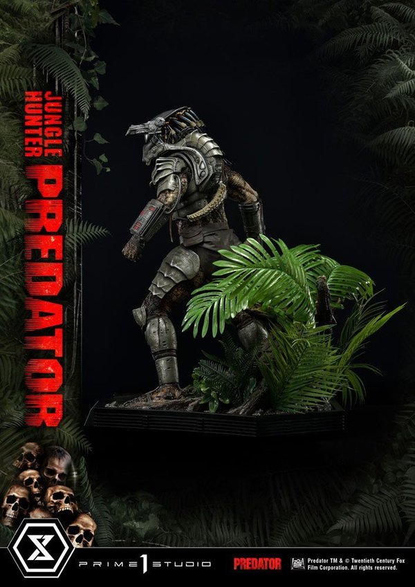 Predator Museum Masterline Statue 1/3 Jungle Hunter Predator 90 cm