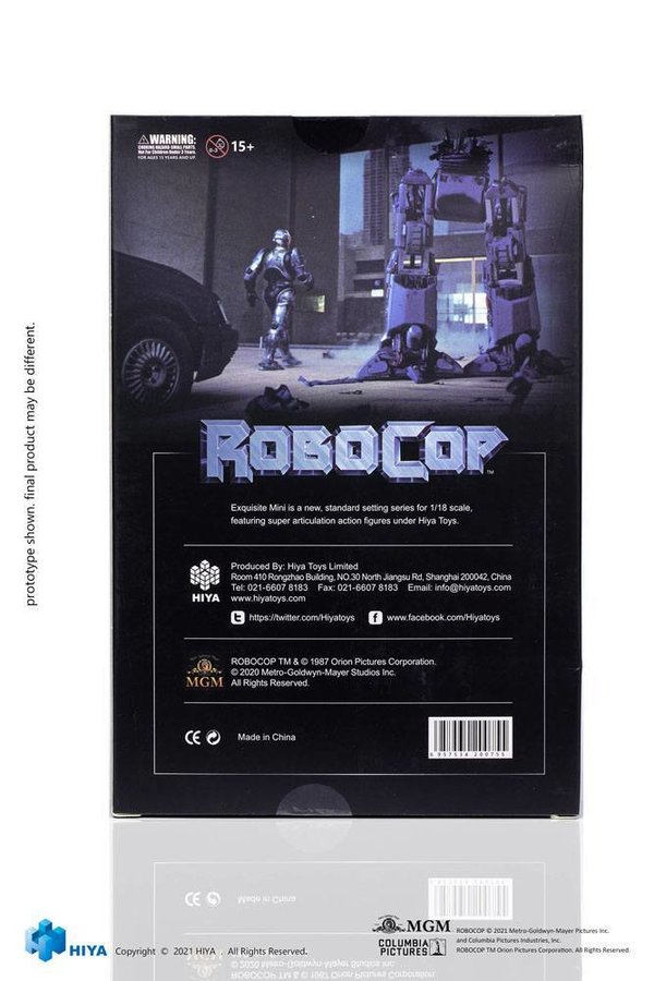 Robocop Exquisite Mini Actionfigur 1/18 Robocop 10 cm