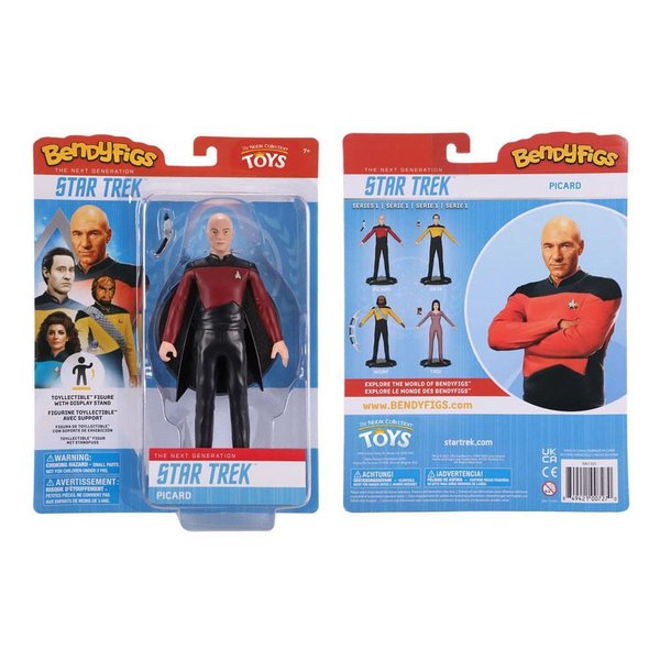 Star Trek The Next Generation Bendyfigs Biegefigur Capt. Picard 19 cm
