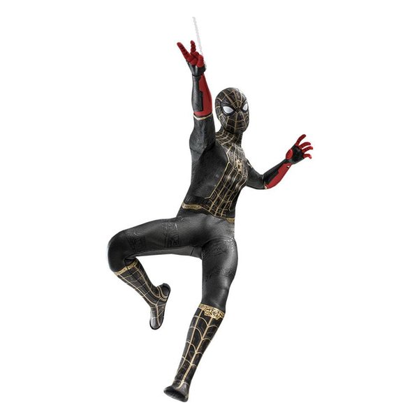 Spider-Man No Way Home Movie Masterpiece Actionfigur 1/6 Spider-Man (Black & Gold Suit) 30 cm