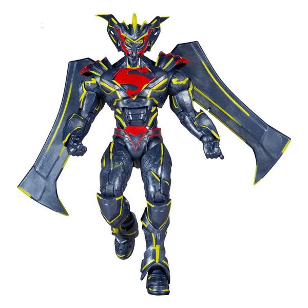 DC Multiverse Actionfigur Superman Energized Unchained Armor (Gold Label) 18 cm